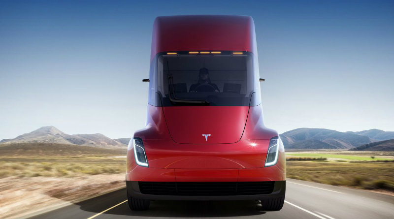 Tesla грузовик | Фото: Tesla