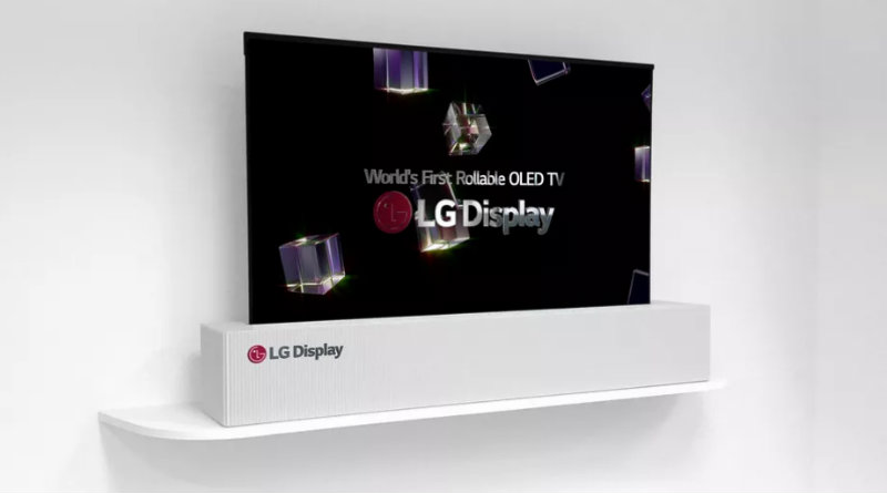 Гибкий телевизор LG | Фото: LG