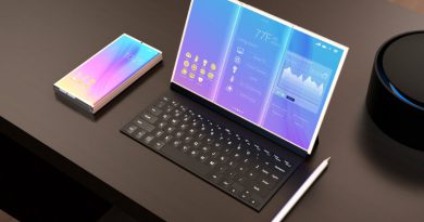 Концепт гибкиого смартфона Samsung | Фото: wccftech