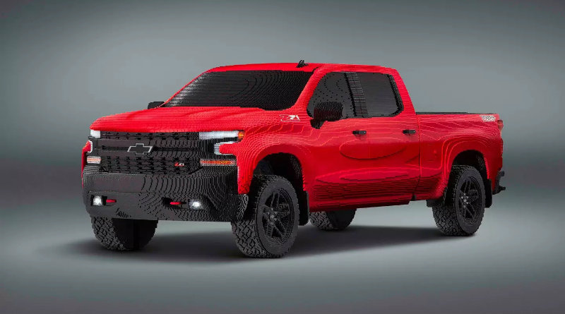 Chevrolet Silverado из Lego