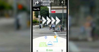 Google Maps с дополненной реальностью | Фото: engadge