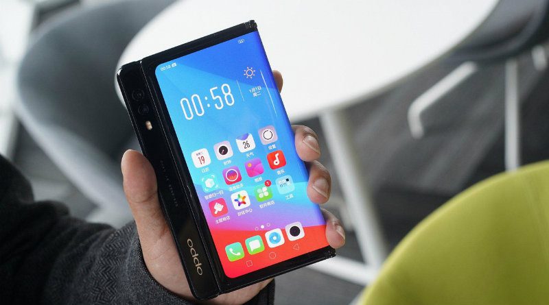 Складной смартфон Oppo
