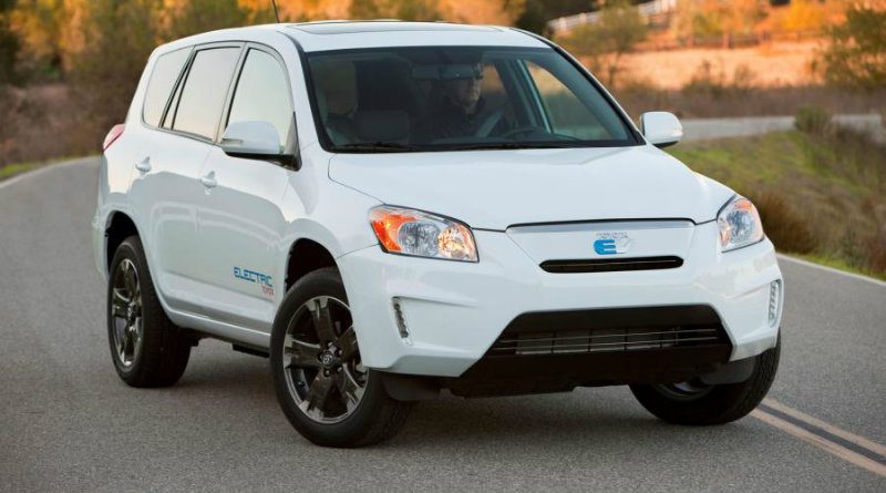 Электрическая Toyota RAV 4 | Фото: autocar.co.uk